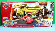 Disney Pixar Cars Radiator Springs World with Lightning Mcqueen Mater Sally Luigi Guido