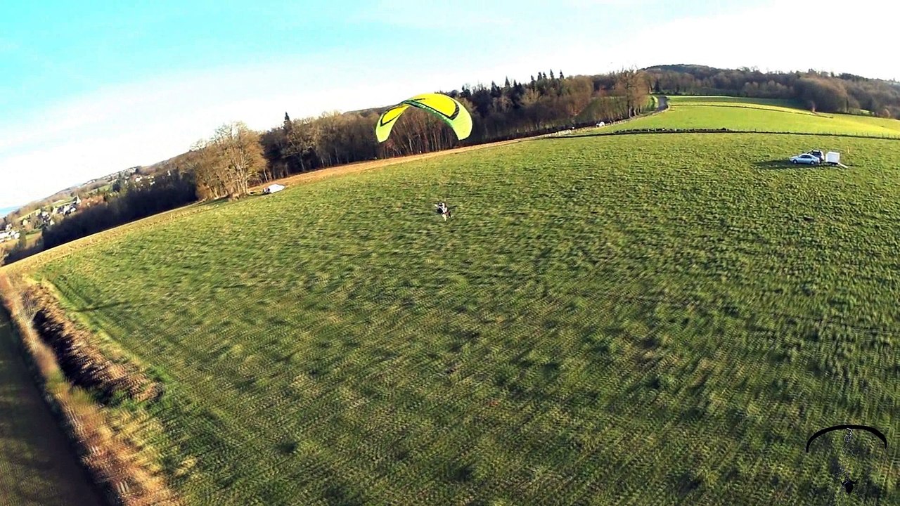 Vidéos de paramoteur en Limousin janvier & février 2016