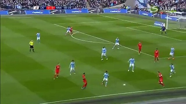Alberto Moreno Super Goal Chance HD - Liverpool v. Manchester City (Capital One Cup) 28.02.2016 HD