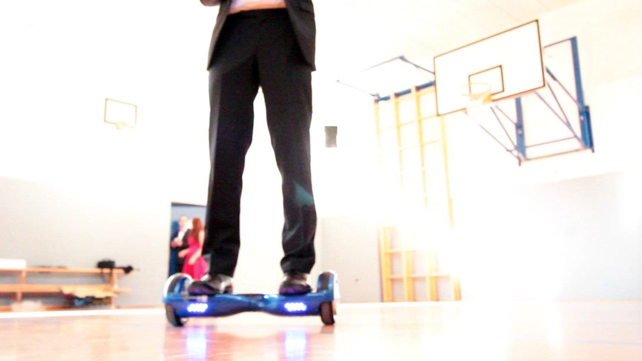 Hoverboard am BORGBALL