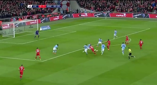 Philippe Coutinho Goal - Liverpool 1-1 Manchester City 28.02.2016 Capital One Cup HD