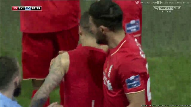 1-1 Philippe Coutinho SUPER Goal HD | Liverpool 1-1 Manchester City 28.02.2016 SKY SPORTS HD