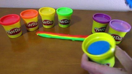 Play-Doh Rainbow | Fun & Easy Play Doh How To DIY!