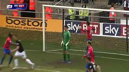 Ivan Toney scores twice Dagenham & Redbridge 0 Northampton Town 3, April 2014