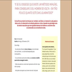 Consiga Seu Namorado Ou Marido De Volta - Review