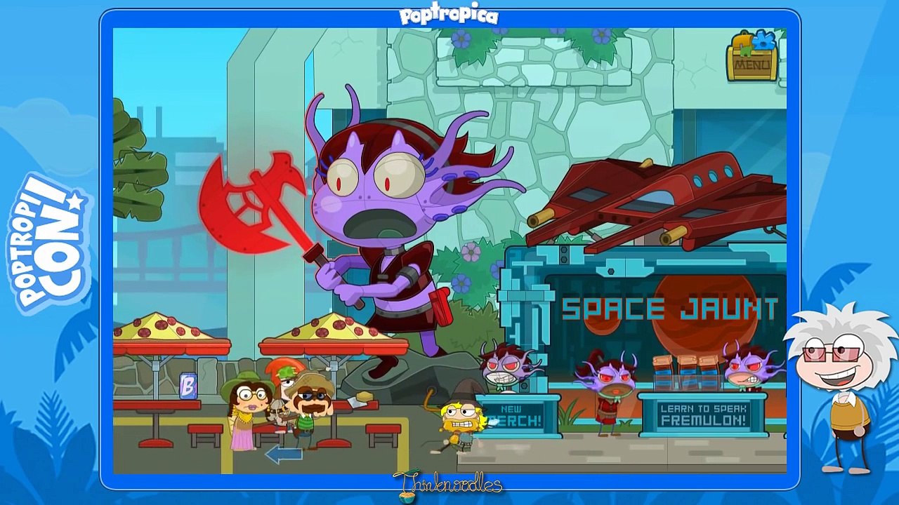 ★ Poptropica: Poptropicon Ep. 1 - Line Forms Here - Walkthrough ★