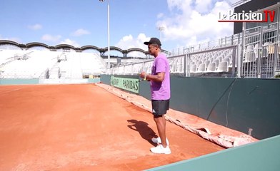 Coupe Davis en Guadeloupe : un court central au milieu du vélodrome