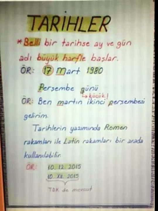 4Dk'da TÜRKÇE DİLBİLGİSİ KURALI 2.BÖLÜM