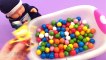 Baby Doll Bubble Gum Gumballs (バブルガム) Bathtime with Surprise Toys Spongebob Hello Kitty Disney