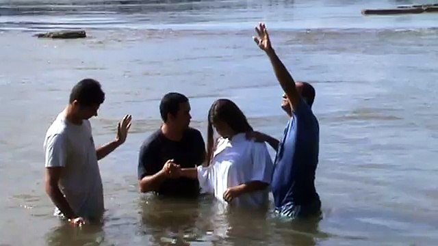 BATISMO DA IGREJA PENTECOSTAL CASA DE DEUS / SAO FIDELIS RJ