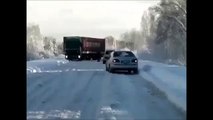 AWD Audi goes through deep snow like a snow plow