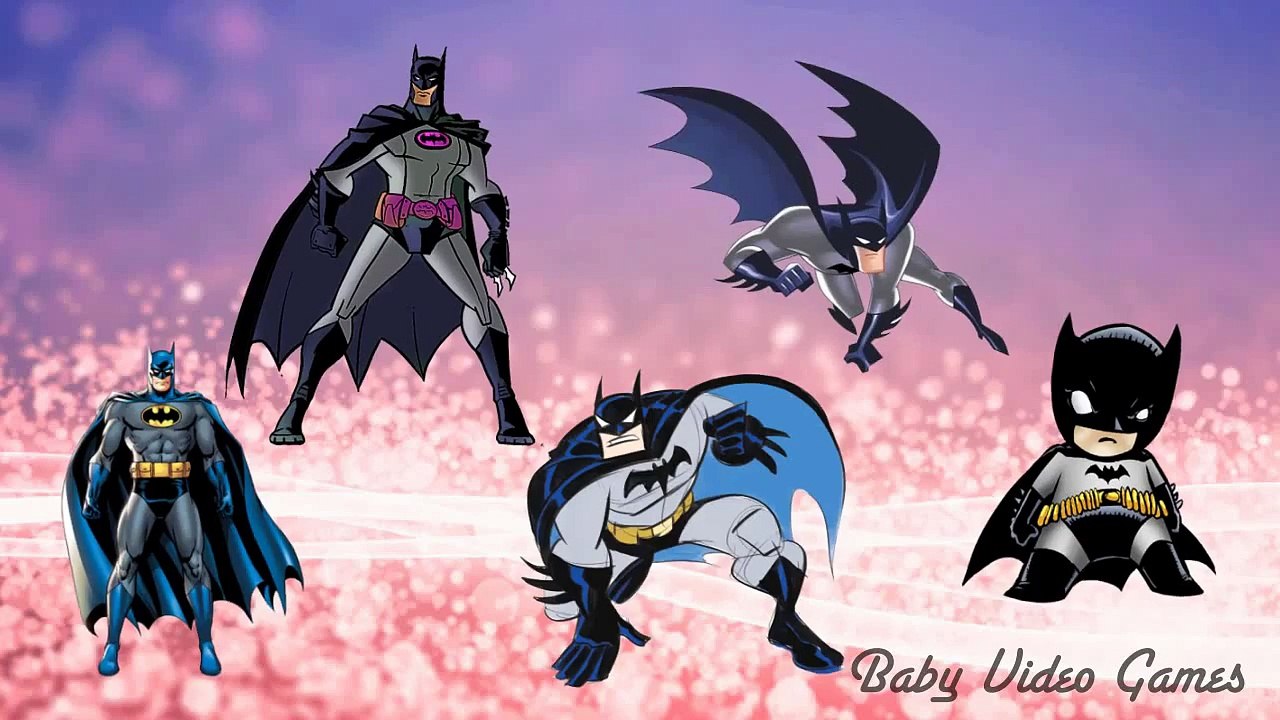 BATMAN Nursery Rhymes Video for Kids