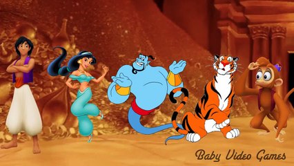 Disney Aladdin Nursery Rhymes and Finger Family