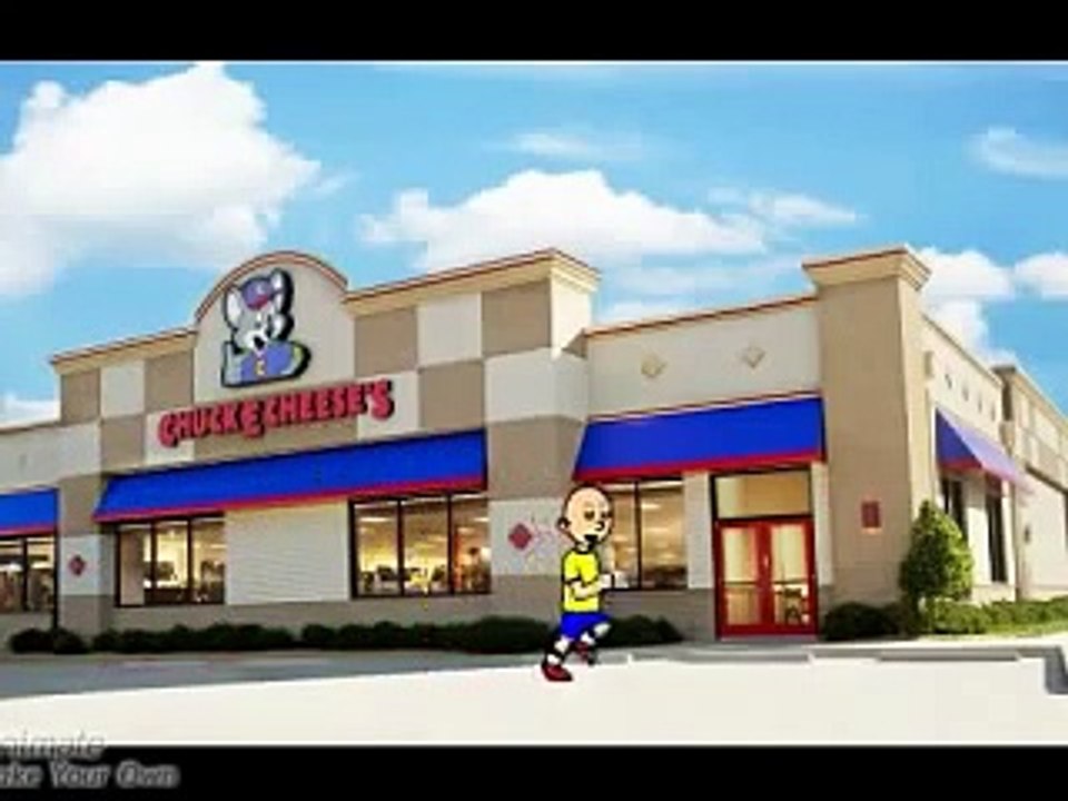 Caillou cuts class and go to chuck e cheeses