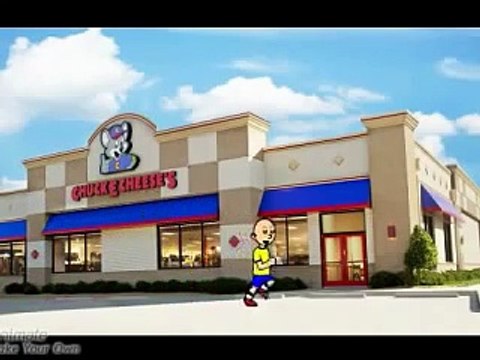 Caillou cuts class and go to chuck e cheeses