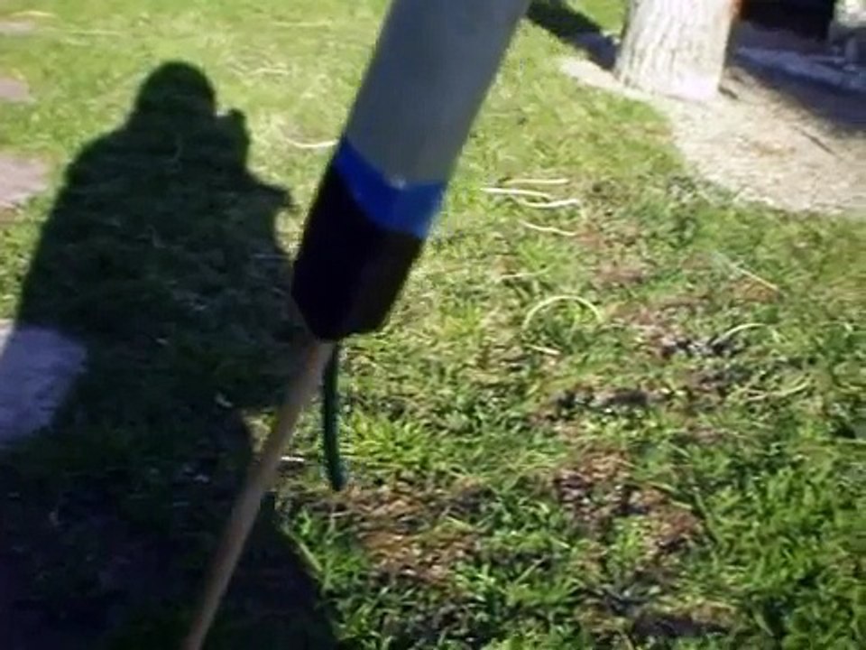 A90+ KNSB rocket motor fly2