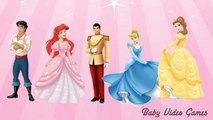 Disney princesses Nursery Rhymes Video Finger Family