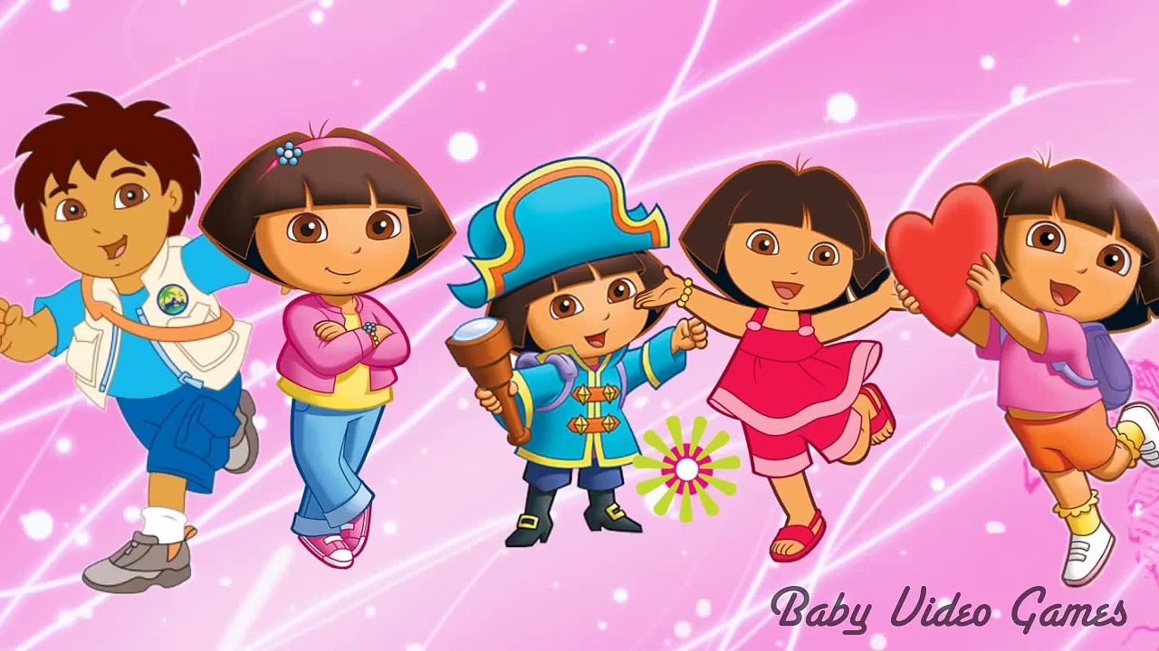 Dora The Explorer Nursery Rhymes and Daddy Finger Song