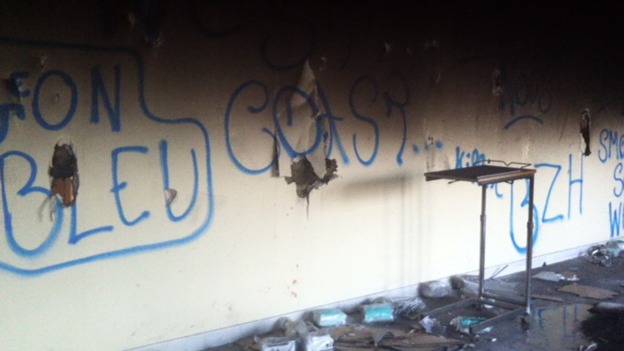 Incendie à l'ancienne maison de retraite du Loc'h