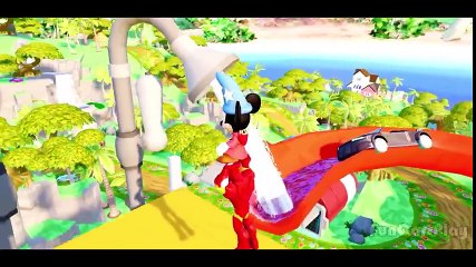 [THE AVENGERS] Hulk & Iron Man Playing w_ Mickey Mouse - Epic Race + Kids Songs Old MacDonald