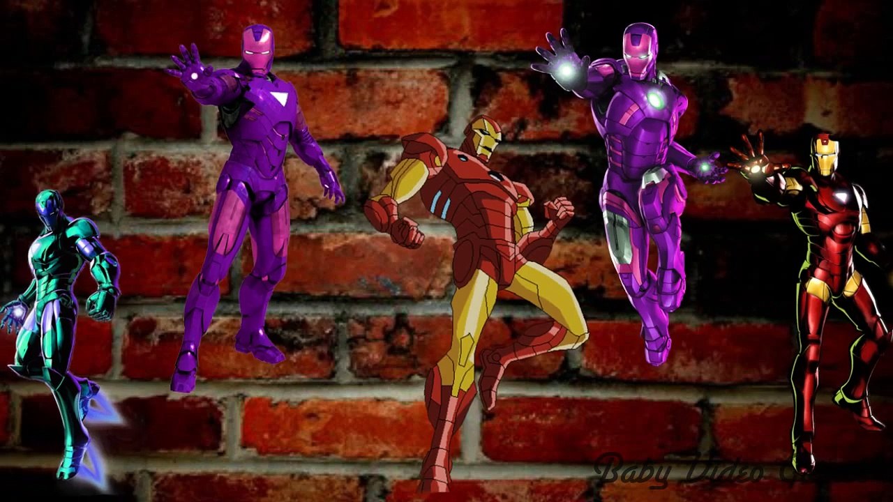 Iron Man Marvel Super Hero Nursery Rhymes for Kids