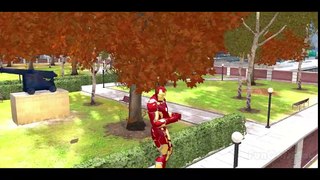 [The Avengers] Iron Man & HULK w_ Custom Yellow Lightning McQueen Disney Cars