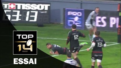 TOP 14 – Toulouse – Montpellier : 29-31 –  Essai de Luke MCALISTER (TOU) – J16 – saison 2015-2016