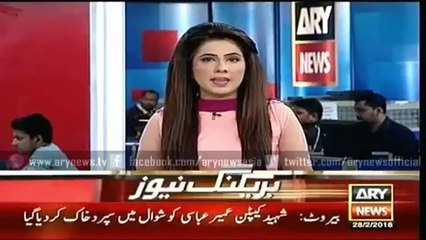 PTI is the only democratic party in Pakistan, says Imran -Ary News Headlines 29 February 2016,