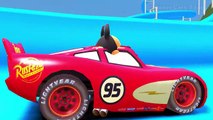 Spiderman Meets Mickey Mouse with Disney Pixar Lightning McQueen Cars