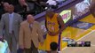 Kobe Bryant dislocates his finger, gets it popped right back in and heads back into the game (FULL HD)