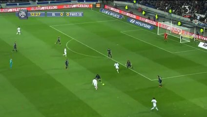Maxwel Cornet Goal  - Lyon 1-0 PSG 28.02.2016 HD SKY SPORTS