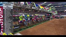 2016 Monster Energy Supercross In Atlanta, GA.:  250 Heat 1....