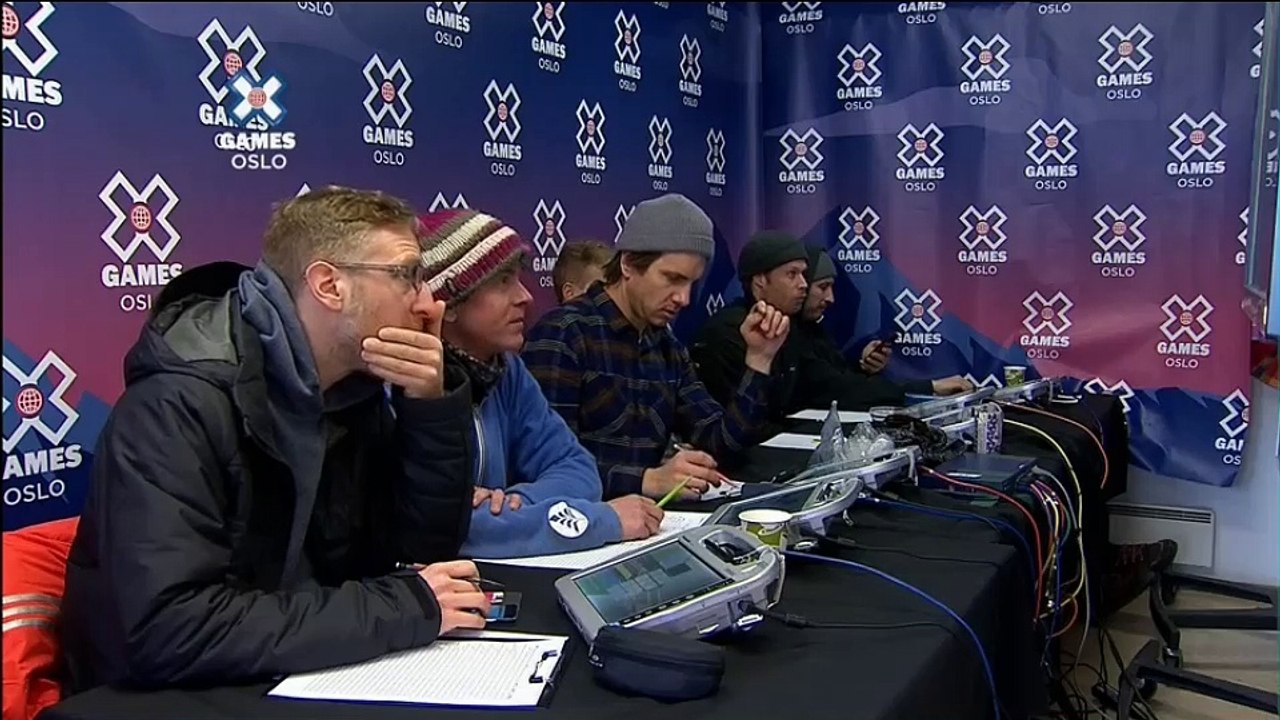 X Games Oslo HD 2016 Men's Snowboard Big Air Elimination Part 1/2