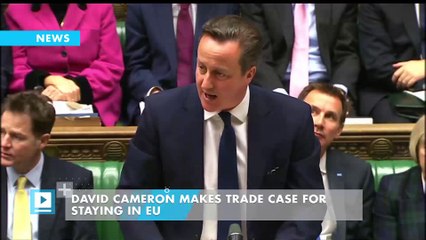 David Cameron Makes Trade Case for Staying in EU