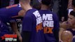 Markieff Morris Shoves & Chokes His Teammate Archie Goodwin During Suns Timeout Huddle!