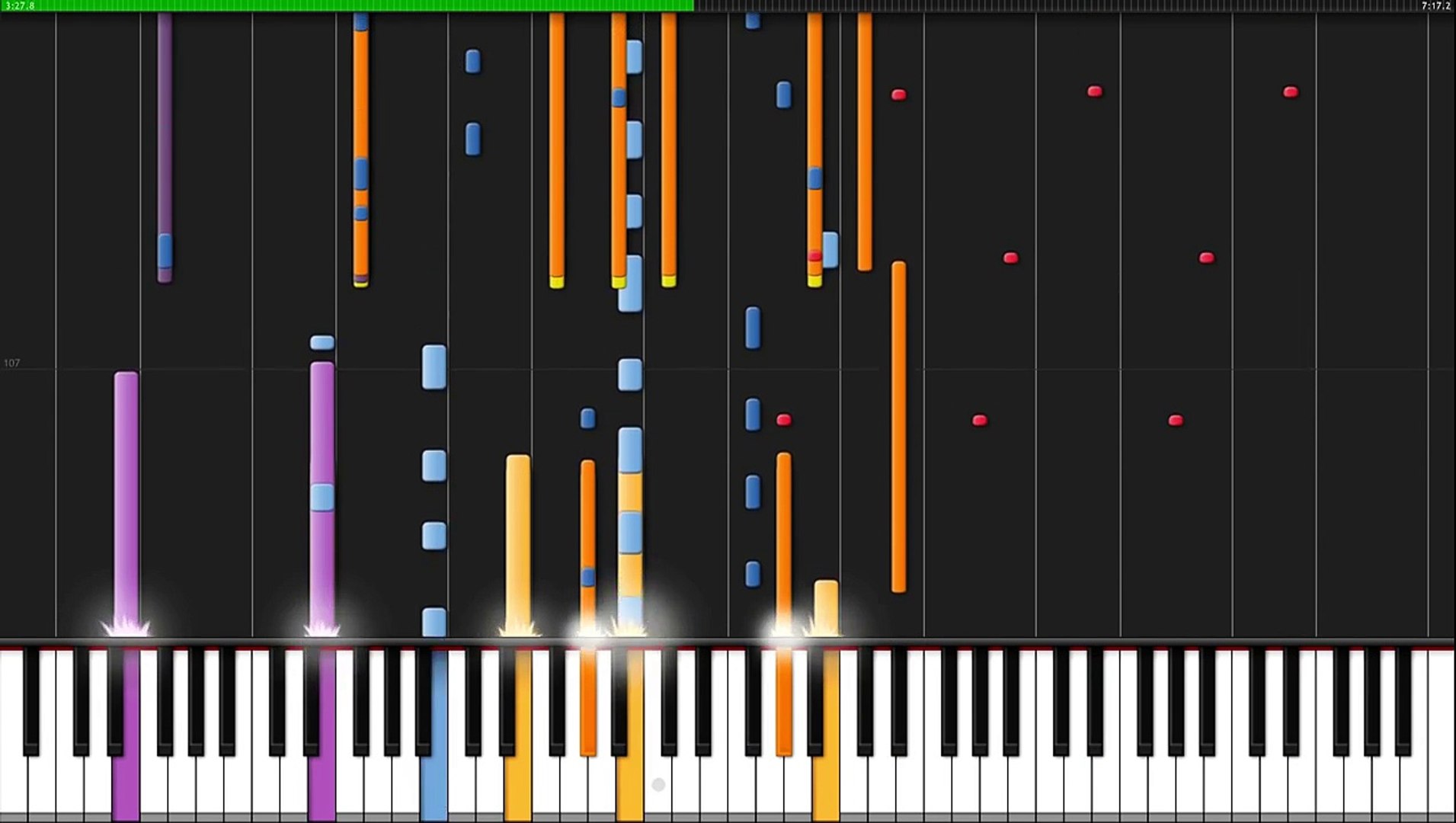 ⁣His Theme - Undertale [Piano & Orchestra] // PianoPrinceOfAnime (Synthesia)
