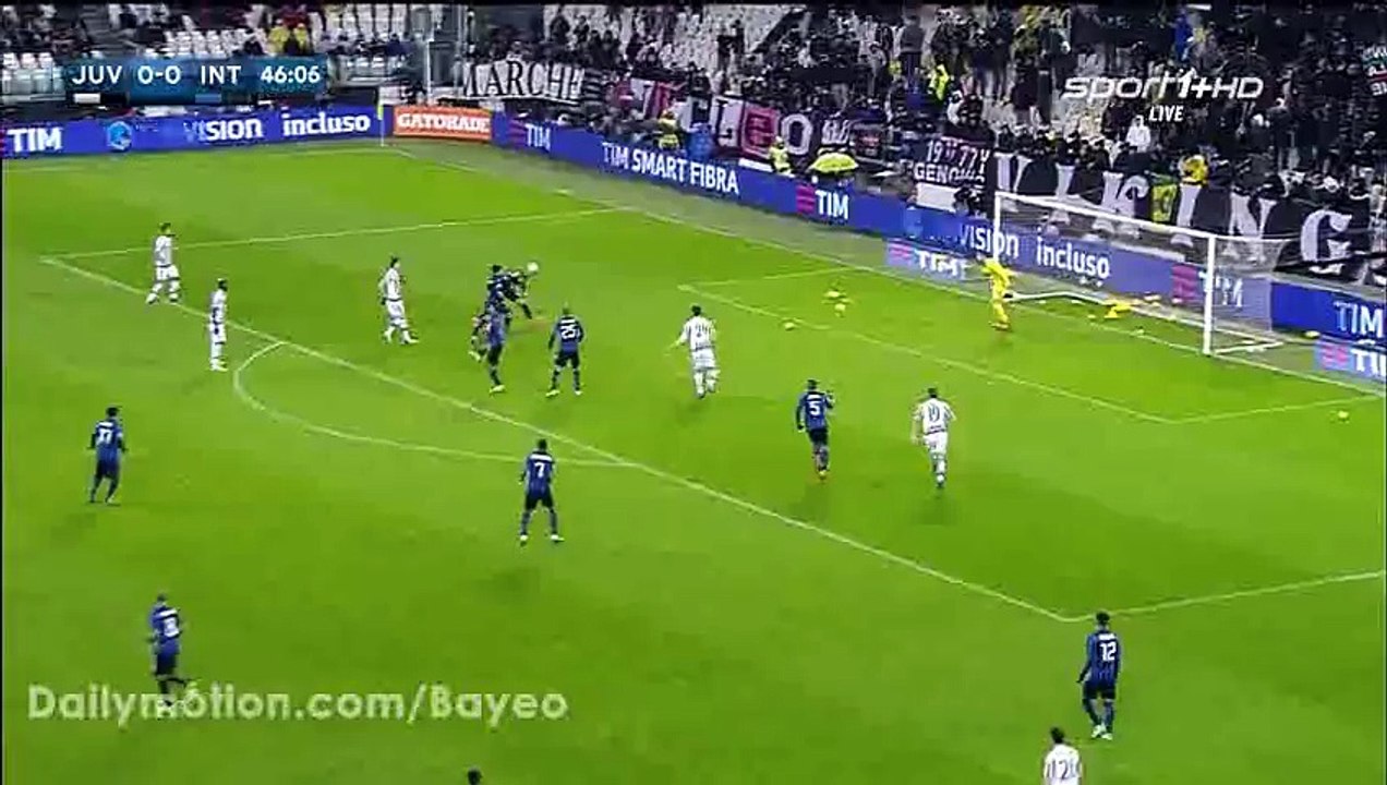 Leonardo Bonucci Goal HD - Juventus 1-0 Inter - 28-02-2016