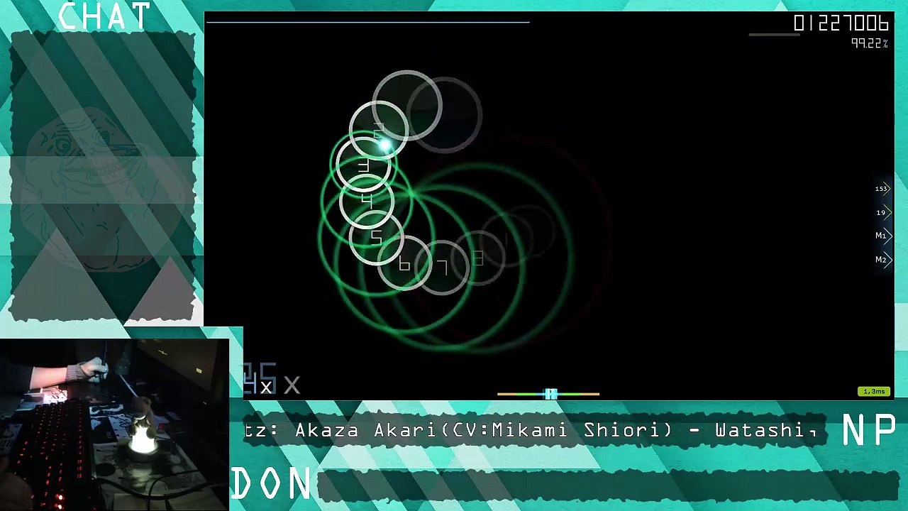 [osu!] Just Tell Me WHY (Watashi, Shuyaku no Akaza Akari desu)