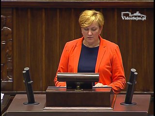 Poseł Józefa Szczurek-Żelazko - Oświadczenie z dnia 25 lutego 2016 roku.