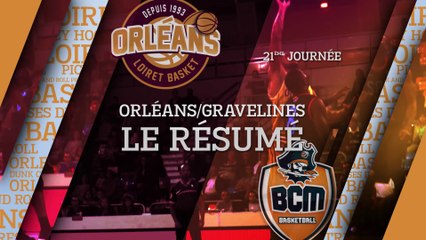 Résumé  - J21 - Orléans reçoit Gravelines