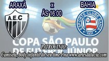 Araxá 1x4 Bahia, 14/01/2016, Copa São Paulo de Futebol Jr 2016