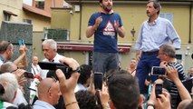 Salvini risponde ai contestatori: “Silenzio se no i partigiani non si sentono”