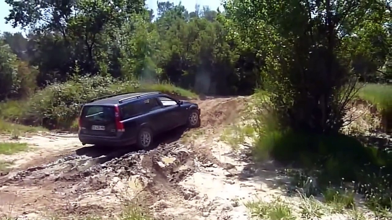 Volvo XC70 Off road 4x4 Test Drive Hill Climb Diagonal