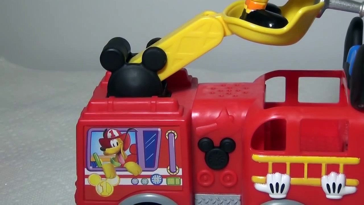 Disney Junior Mickey Mouse Clubhouse Mickey Fire Truck Disney Tractor Toy