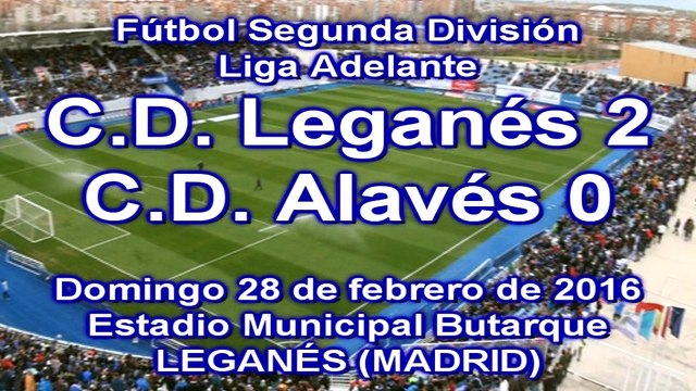 C.D. LEGANÉS 2, C.D. ALAVÉS 0