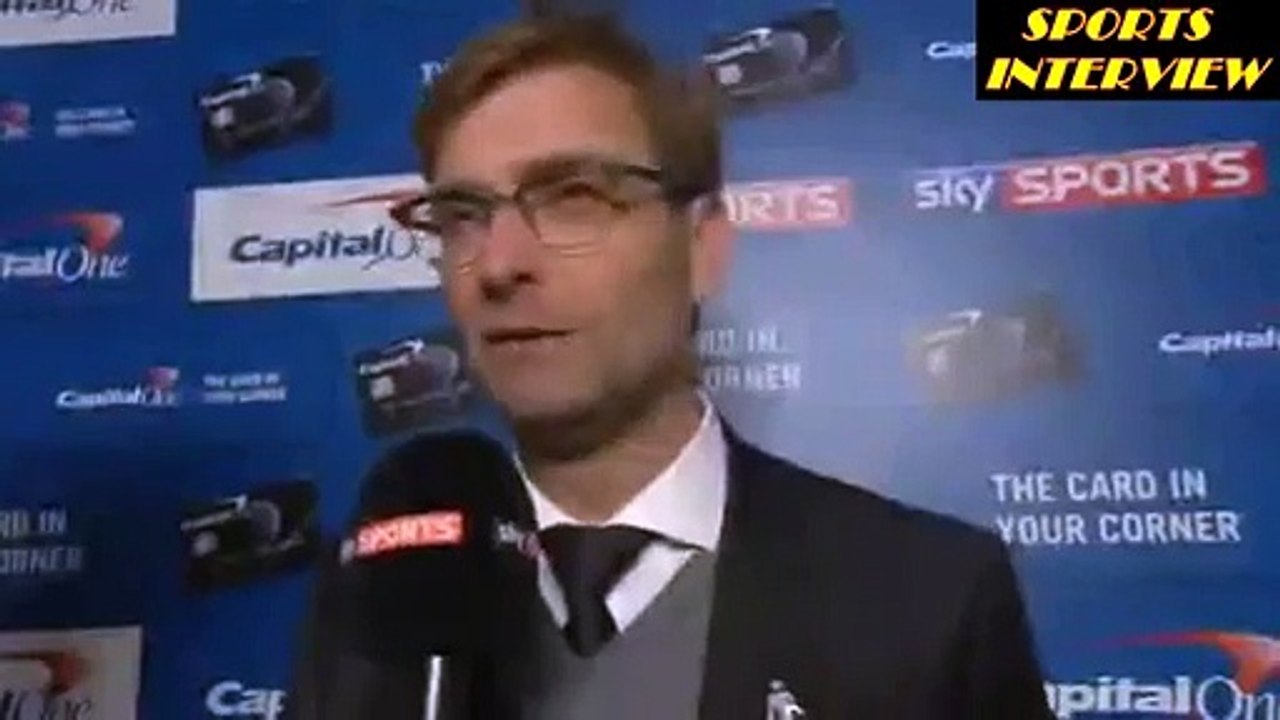 Liverpool 1-1 Manchester City - Jürgen Klopp Post Match Interview
