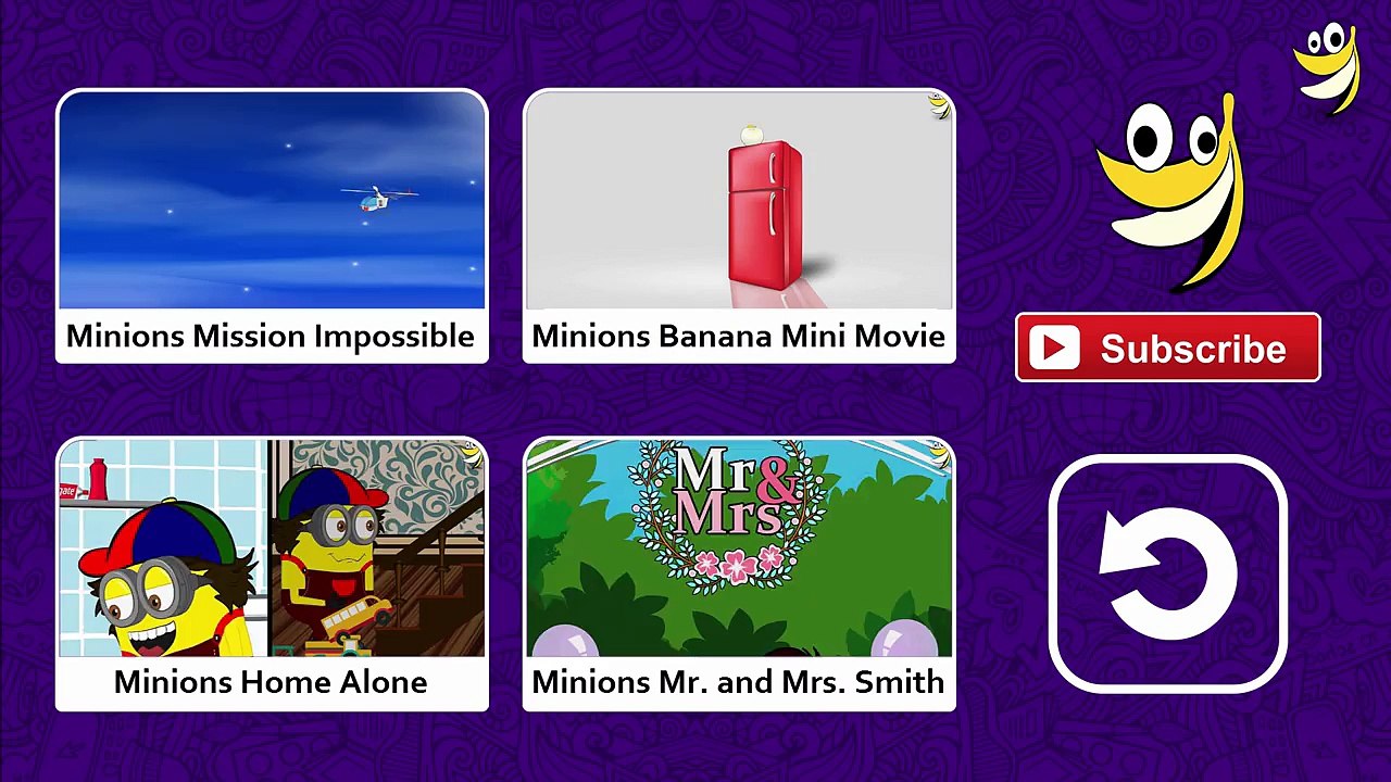 Minions Banana ~ Funny Cartoon ~ Minions Air Balloon [HD] 1080P