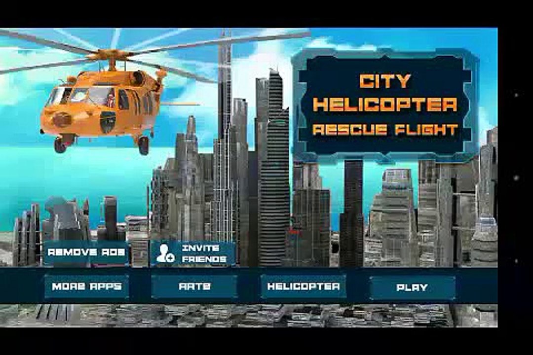 City Helicopter Rescue Flight