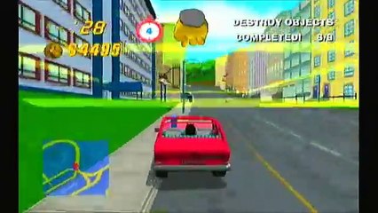 The Simpsons: Road Rage (Game-Cube) part 2
