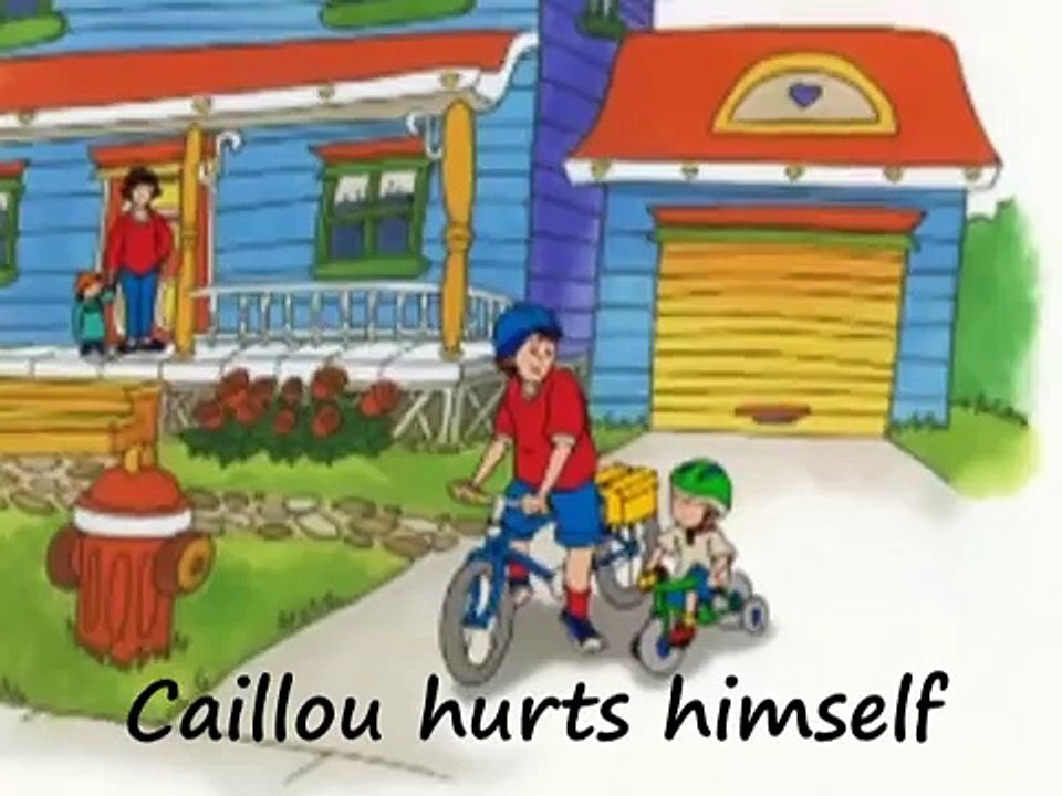 [YTP] Caillou hurts himself (Inappropriate for kids!)